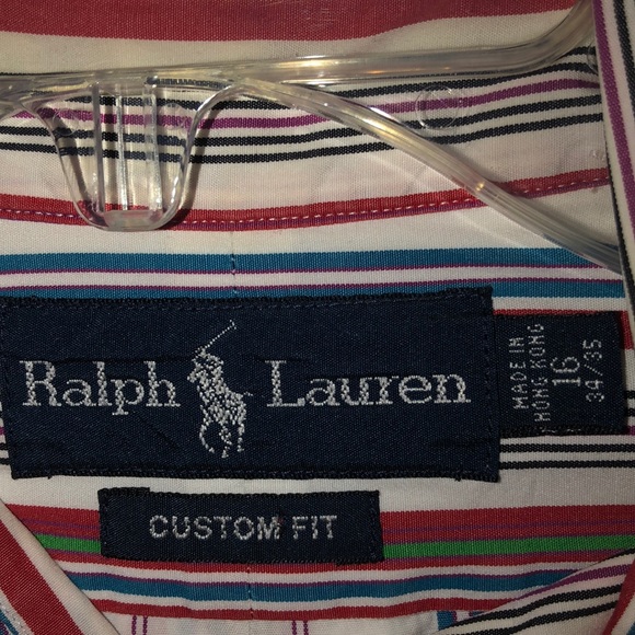 Polo Ralph Lauren boys 16 button down dress shirt - Picture 3 of 3
